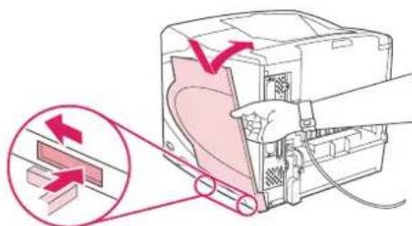 HP LaserJet 4350TN - CAUTION - 2