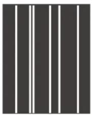HP LaserJet 4350TN - Vertical white lines - 1