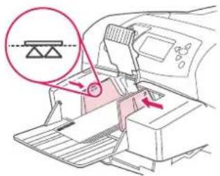 HP LaserJet 4350TN - To load envelopes in the optional envelope feeder - 4