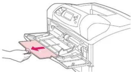 HP LaserJet 4350TN - To load tray 1 - 2