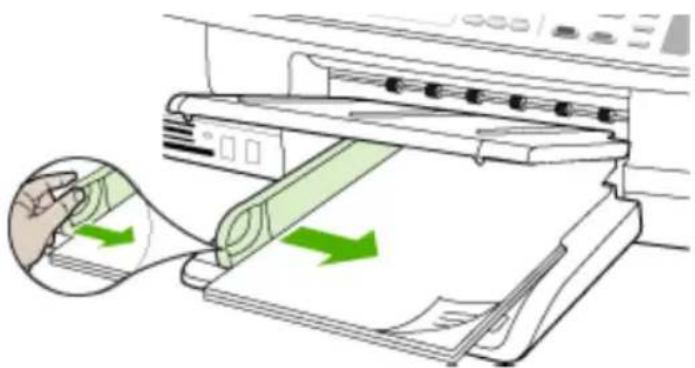HP Officejet J6480 - To load Tray 1 (main tray) - 3