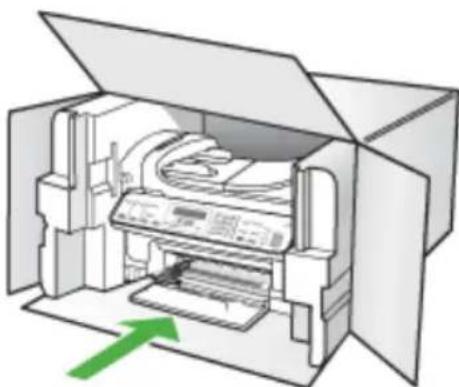 HP Officejet J6480 - To pack the device - 1