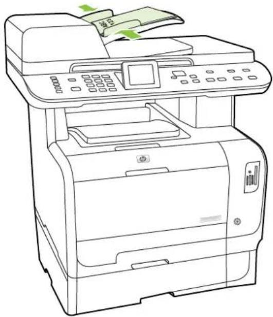 HP Color LaserJet CM2320n - Automatic document feeder (ADF) - 2