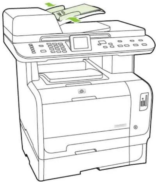 HP Color LaserJet CM2320n - Automatic document feeder (ADF) - 2