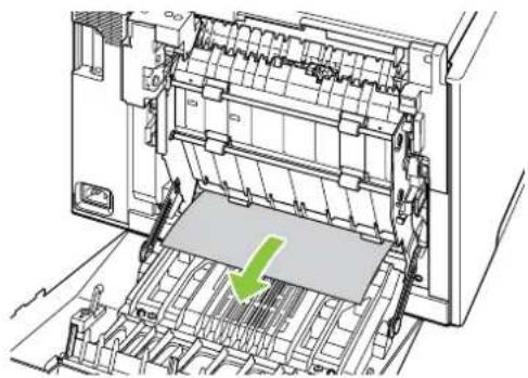 HP Color LaserJet CM2320n - Clear jams in duplexer (duplexing models only) - 6