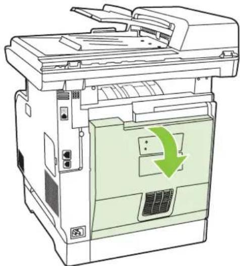 HP Color LaserJet CM2320n - Clear jams in fuser area - 1