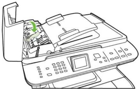 HP Color LaserJet CM2320n - Clear jams from the ADF - 8