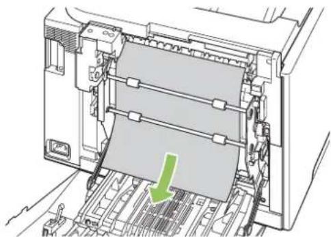 HP Color LaserJet CM2320n - Clear jams in duplexer (duplexing models only) - 5