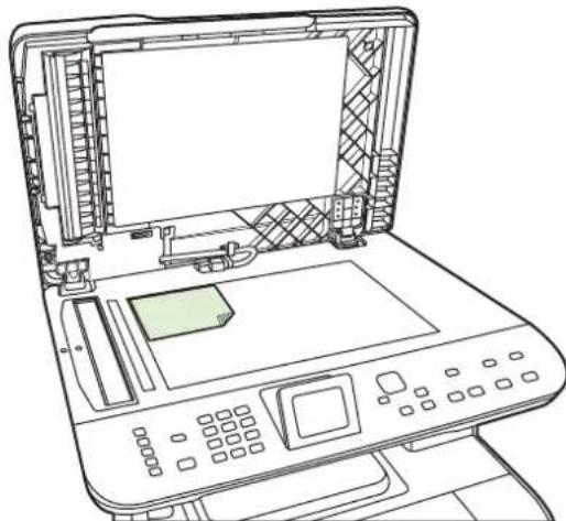 HP Color LaserJet CM2320n - Flatbed glass - 1
