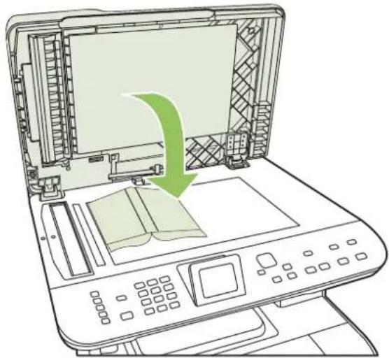 HP Color LaserJet CM2320n - Copy a book - 2
