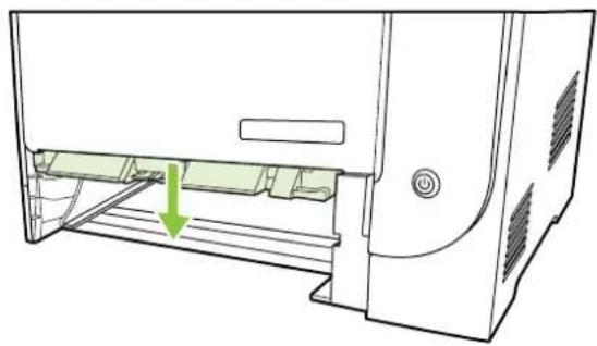 HP Color LaserJet CM2320n - Clear jams in tray 2 - 2