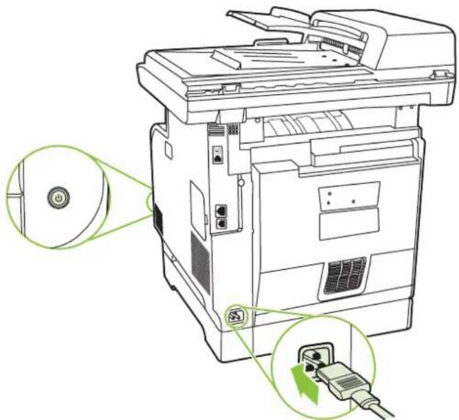 HP Color LaserJet CM2320n - Clean the automatic document feeder (ADF) pickup roller assembly - 6