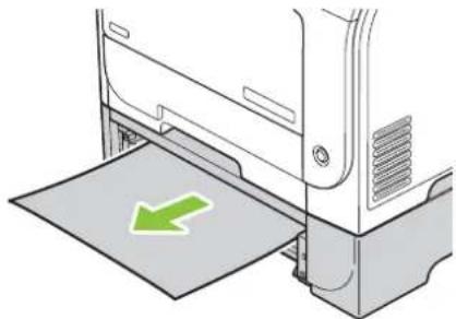 HP Color LaserJet CM2320n - Clear jams in tray 3 - 2