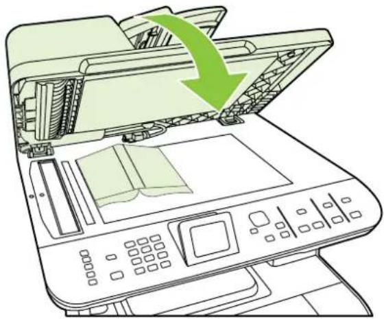 HP Color LaserJet CM2320n - Scan a book - 3