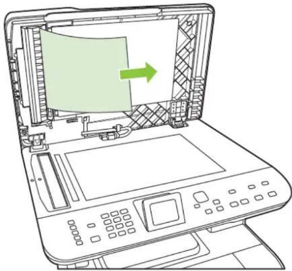 HP Color LaserJet CM2320n - Clear jams from the ADF - 6