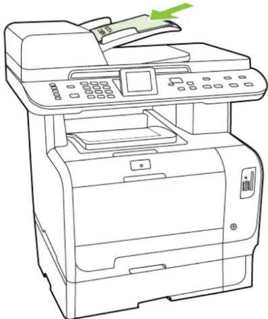 HP Color LaserJet CM2320n - Automatic document feeder (ADF) - 1