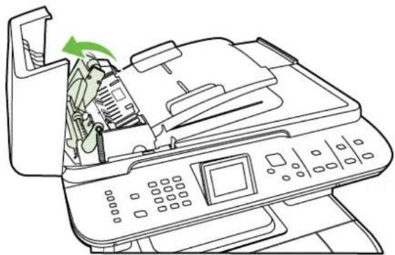 HP Color LaserJet CM2320n - Clear jams from the ADF - 3