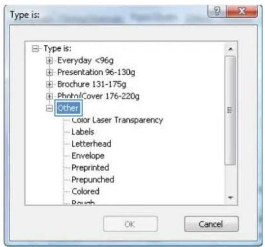 HP Color LaserJet Enterprise CP4525dn - Print on special paper, labels, or transparencies - 6