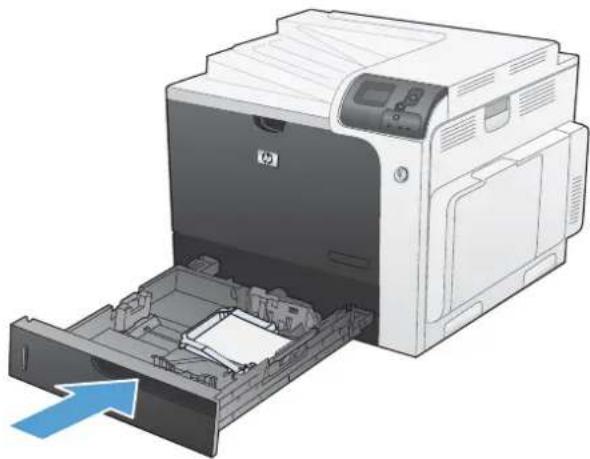 HP Color LaserJet Enterprise CP4525dn - Load Tray 2 with 10 × 15 ~cm (4 x 6 in) size paper - 6