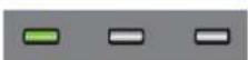 HP Color LaserJet Enterprise CP4525dn - Control-panel layout - 4