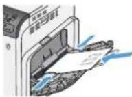 HP Color LaserJet Enterprise CP4525dn - Paper orientation for loading trays - 2