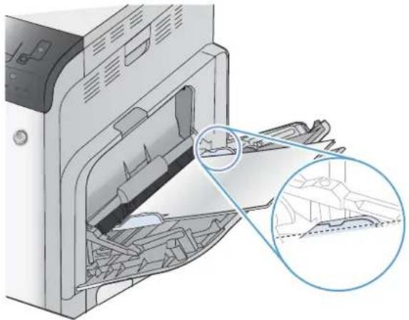 HP Color LaserJet Enterprise CP4525dn - Load Tray 1 - 4