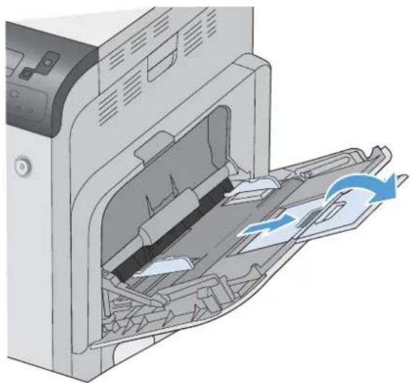 HP Color LaserJet Enterprise CP4525dn - Load Tray 1 - 2