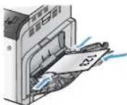 HP Color LaserJet Enterprise CP4525dn - Paper orientation for loading trays - 3