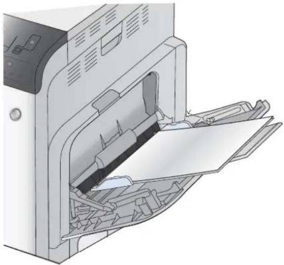HP Color LaserJet Enterprise CP4525xh - Load Tray 1 - 5