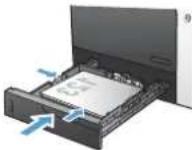 HP Color LaserJet Enterprise CP4525xh - Paper orientation for loading trays - 9