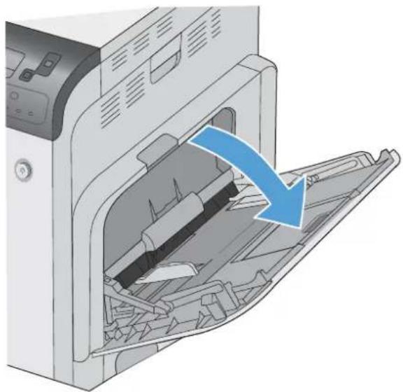 HP Color LaserJet Enterprise CP4525xh - Load Tray 1 - 1