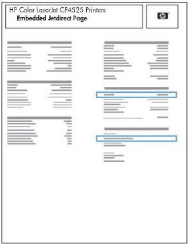 HP Color LaserJet Enterprise CP4525xh - Configure the IP address - 2