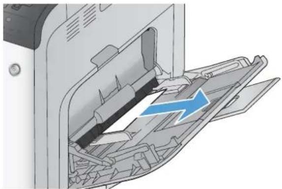 HP Color LaserJet Enterprise CP4525xh - Clear jams in Tray 1 - 1