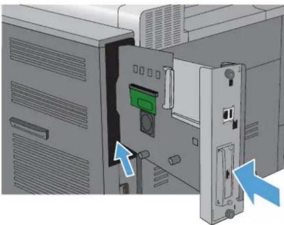 HP Color LaserJet Enterprise CP4525xh - Install memory DIMMs - 9