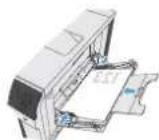 HP Color LaserJet CP5525dn - Paper type Image orientation Duplex mode How to load paper - 1