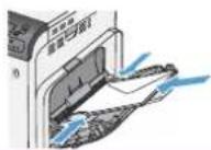HP Color LaserJet CP5525dn - Paper type Image orientation Duplex mode How to load paper - 2