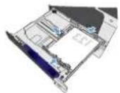 HP Color LaserJet CP5525dn - Paper type Image orientation Duplex mode How to load paper - 2