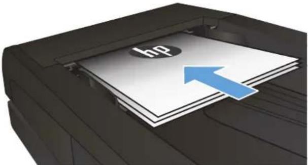 HP LaserJet Pro M570dn - Make color or black and white copies - 1