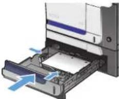 HP LaserJet Pro M570dn - Tray capacity and paper orientation - 5