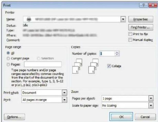 HP LaserJet Pro M570dn - Create a booklet (Windows) - 5