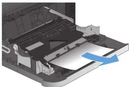 HP LaserJet Pro M570dn - Clear jams in the right door - 3
