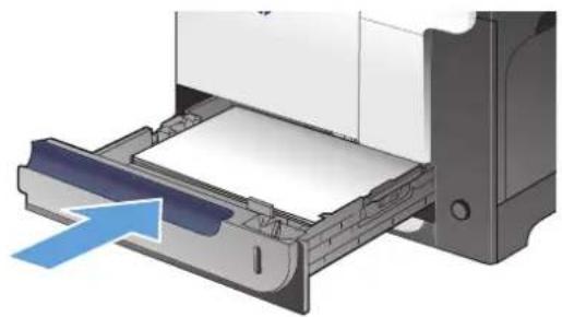 HP LaserJet Pro M570dn - Clear jams in Tray 2 - 2