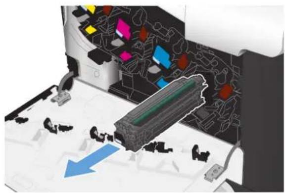 HP LaserJet Pro M570dn - Replace the toner cartridges - 4