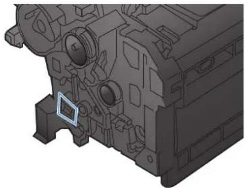 HP LaserJet Pro M570dn - Inspect the toner cartridge for damage - 1