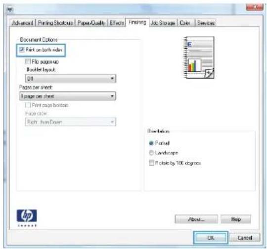 HP LaserJet Pro M570dn - Automatically print on both sides (Windows) - 3
