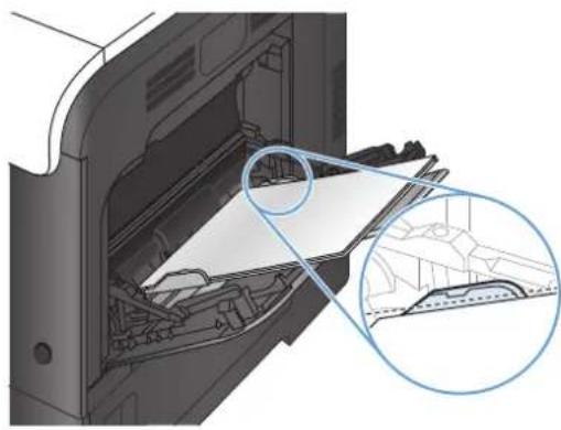 HP LaserJet Pro M570dn - Load Tray 1 - 5