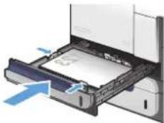 HP LaserJet Pro M570dn - Tray capacity and paper orientation - 1