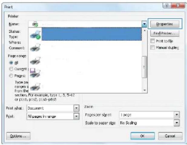 HP LaserJet Enterprise M527c - Create a stored job (Windows) - 4