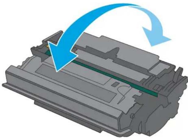 HP LaserJet Enterprise M527c - Remove and replace the cartridge - 5