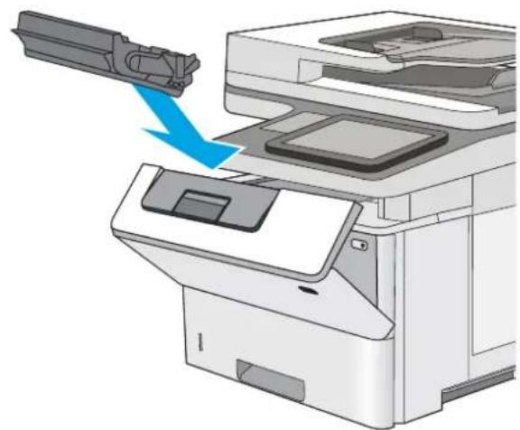 HP LaserJet Enterprise M527c - Clear paper jams in the duplexer - 9